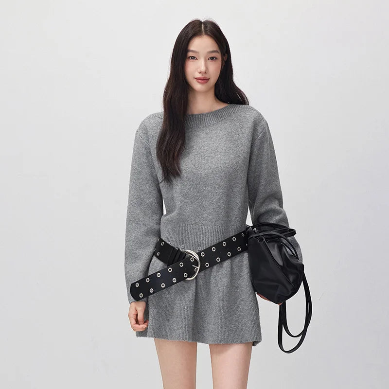 អាវយឺតប៉ាក់ Semir សម្រាប់នារី អាចដោះចេញបាន រចនាបថតិចតួចបំផុត ឆ្នាំ២០២៦ សម្លៀកបំពាក់រដូវរងាថ្មី ពាក់ប្រចាំថ្ងៃ រចនាបថទីក្រុង ធម្មតា អាកាសធាតុត្រជាក់ ស្រទាប់