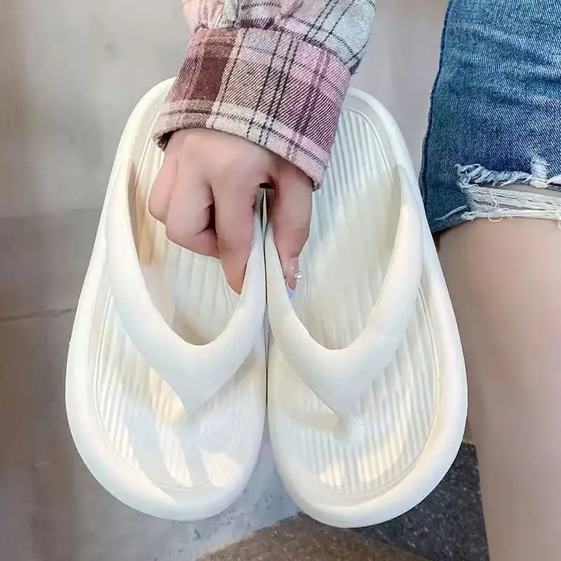 Summer EVA Flip-Flops for Women And Men Couple Beach Vacation Sandals Comfortable Outdoor Wear