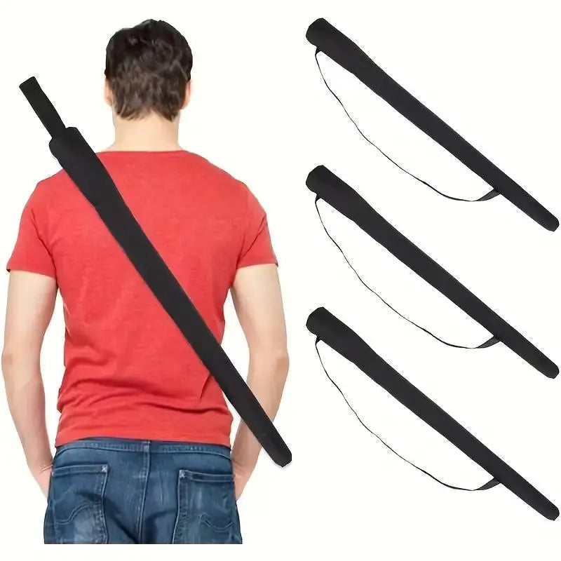 1/2pcs Drawstring Umbrella Cover – Portable Case for Long/Straight Handle & Golf Umbrellas, Waterproof Bag