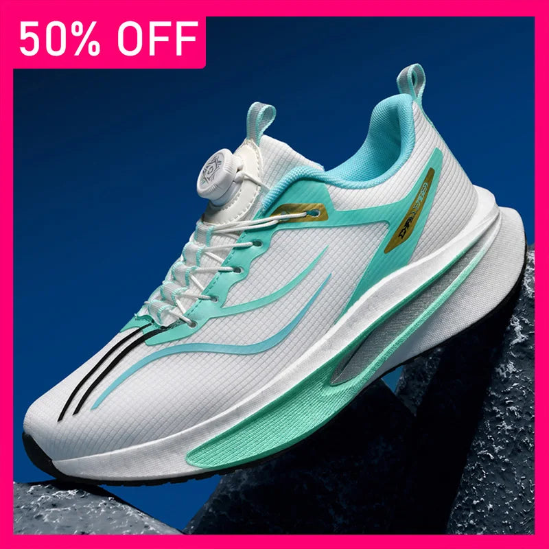 Unisex Running Shoes Spring New Low Cut Lightweight Cushioning Durable Marathon Racing Running Daily Walking Versatile Sneakers