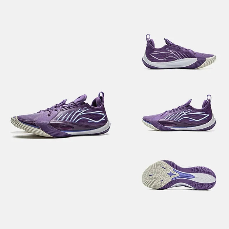 Li-Ning Men's SONIC XIII Professional Basketball Shoes BOOM Cushion TUFF RB Wearable LiNing Competition Sports Shoes ABAV025
