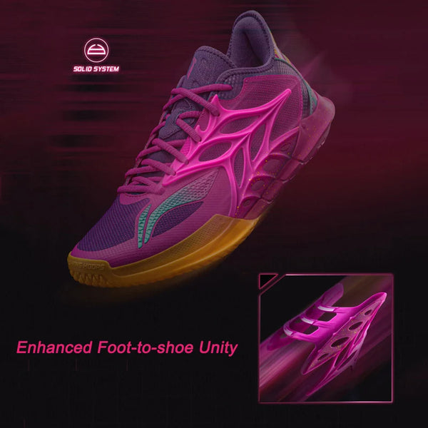 ស្បែកជើងបាល់បោះបុរស Li-Ning SPEED XII អាជីព BOOM ទន់ មានខ្យល់ចេញចូលបានល្អ ស្បែកជើងប៉ាតា LiNing ទ្រទ្រង់លំនឹង ABAV069