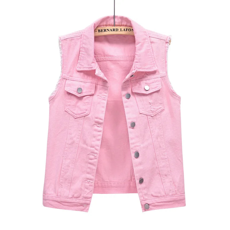 2026 Summer New Purple Sleeveless Vest Jacket Women's Single-breasted Lapel Vests Coat Fashion Casual Top Waistcoat S-6XL