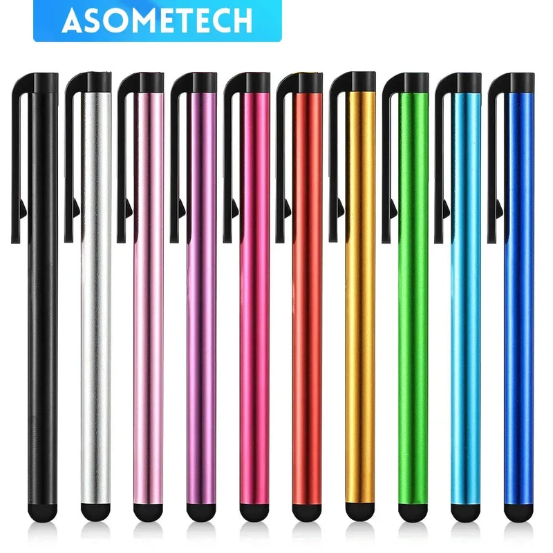 ប៊ិច Stylus ជាសកល ថេប្លេតគូររូប ប៊ិចអេក្រង់ Capacitive Sensetive សម្រាប់ Apple Android iPad iPhone Samsung Kindle ទូរស័ព្ទ