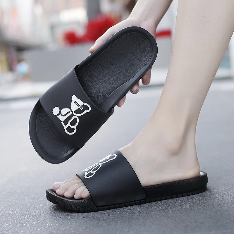 Plus Big Size 47 48 49 50 51 52 Slippers Men Summer Slides Slippers PVC EVA Soft Comfortable Indoor Outdoor Slipper Lightweight