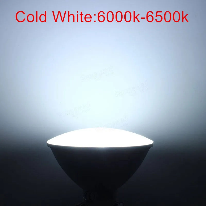 អំពូលភ្លើង LED 220V E27 PAR30 អំពូលភ្លើង LED 35W 45W ភ្លឺខ្លាំង មានកង្ហារត្រជាក់សម្រាប់បំភ្លឺផ្លូវ