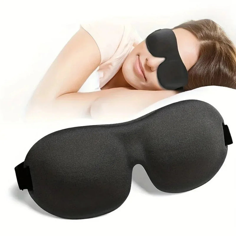D Sleep Mask Blindfold Sleeping Aid Soft Memory Foam Eye Mask for Sleeping Travel Blockout Light Slaapmasker Eye Cover