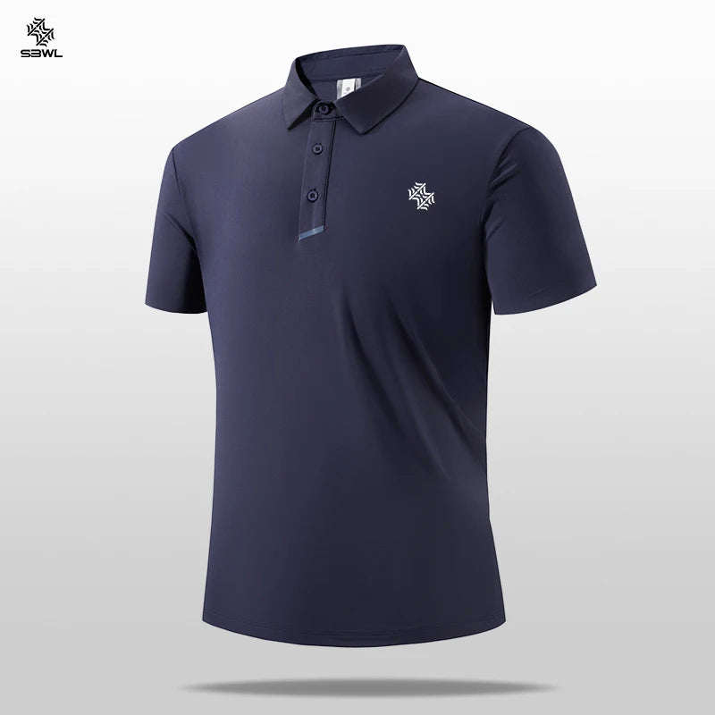 SBWL 2026 Summer Men's Tees New Outdoor Running Fitness Quick Dry Sports T-Shirt High Quality Light Casual Short Sleeve Gym Tops