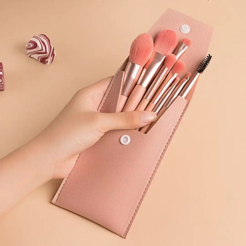 8Pcs Soft Fluffy Makeup Brushes Set Kabuki Blending Foundation Blush Powder Eyeshadow Beauty Tools for Cosmetics