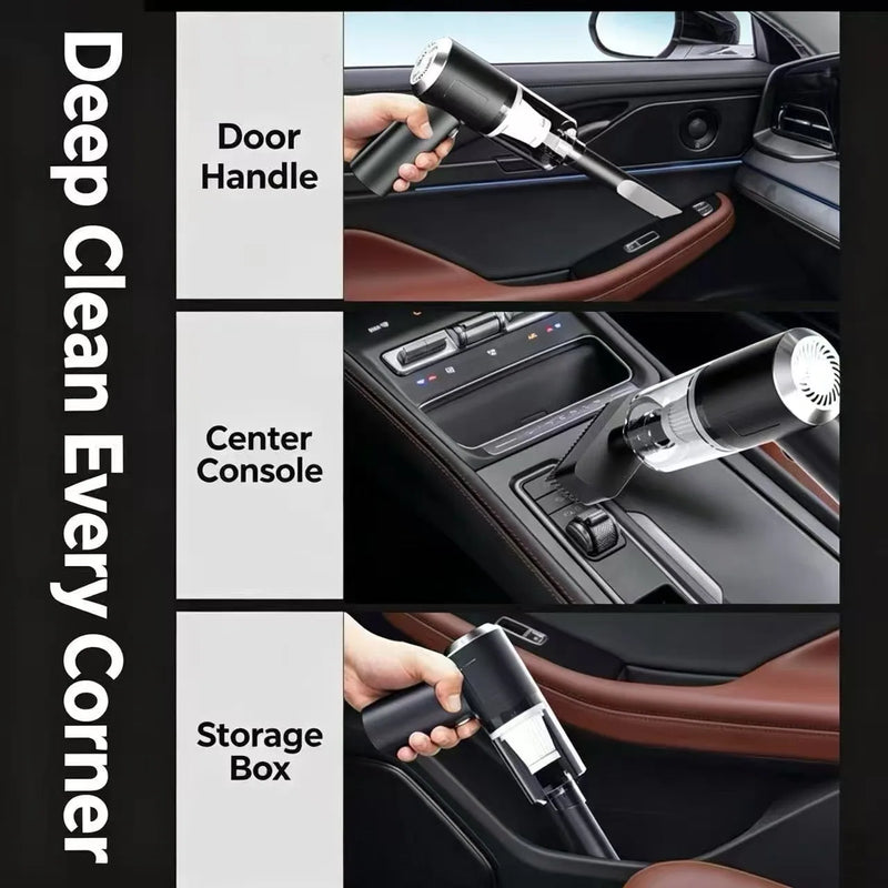 Portable Small Wireless Car Vacuum Cleaner with Suction And Blowing Function for Home And Vehicle Use