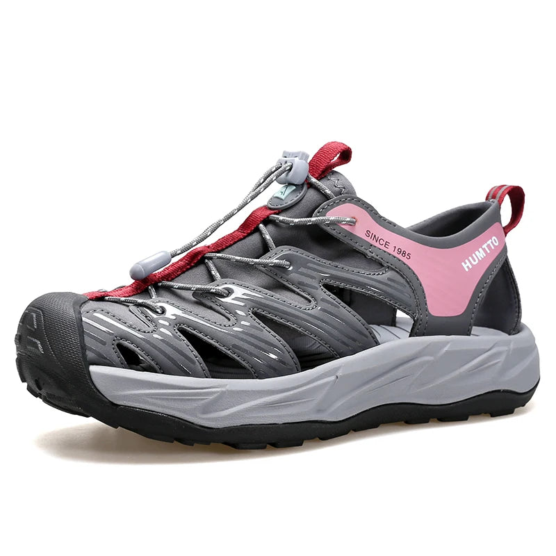 HUMTTO Summer Shoes for Women Breathable Hiking Women's Sneakers Luxury Designer Anti-slip Sports Water Trekking Outdoor Sneaker