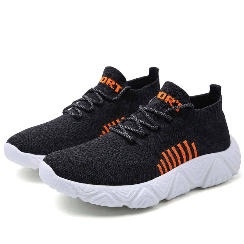 Unisex Sports Shoes Light Rebound Mesh Breathable Soft Sole Comfort Outdoor Running Fitness Shoes Fashion Versatile Tennis Shoes