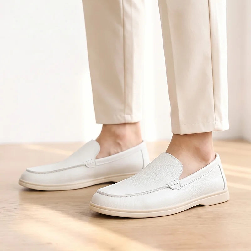 Men's slip on casual shoes Four Seasons new breathable lightweight soft-sole comfort outdoor youth party sports tide board shoes
