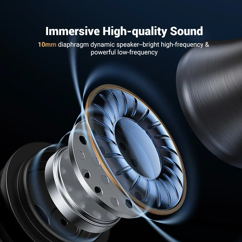 UGREEN 3.5mm USB Type C Wired Earbuds with Microphone, Wired Earphones in Ear Headphones HiFi Stereo,For Most with 3.5mm Jack