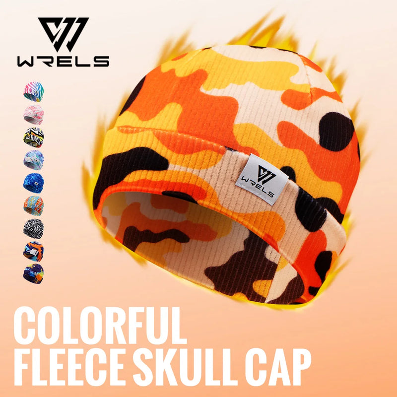 WRELS Winter Warm Knitting Hats Soft Thick Windproof Knit Beanie Hat for Skiing Running Outdoor Sports Skull Cap Beanies Hats
