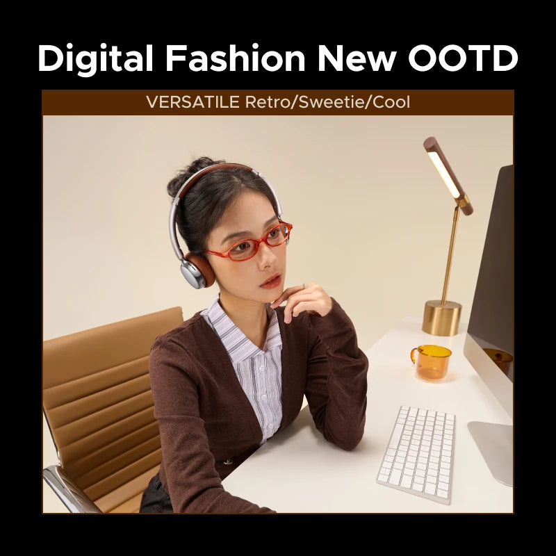 UGREEN Studio Plus 25dB ANC Active Noise Cancelling Headphones Wireless Over Ear Bluetooth Earphones, 3D Spatial Audio