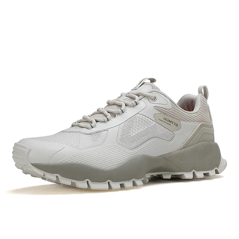 HUMTTO Trail Running Shoes Luxury Designer Tenis Sneakers Man Casual Sneaker for Men Breathable Outdoor Black Men's Sports Shoes