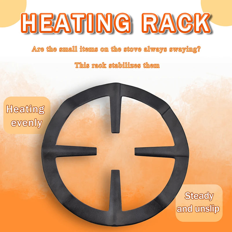 1PC Pot Holder Pot Stove Stand Heat Resistant Gas Range Burner Grate Non Slip Gas Hob Rack For Restaurant Cookware