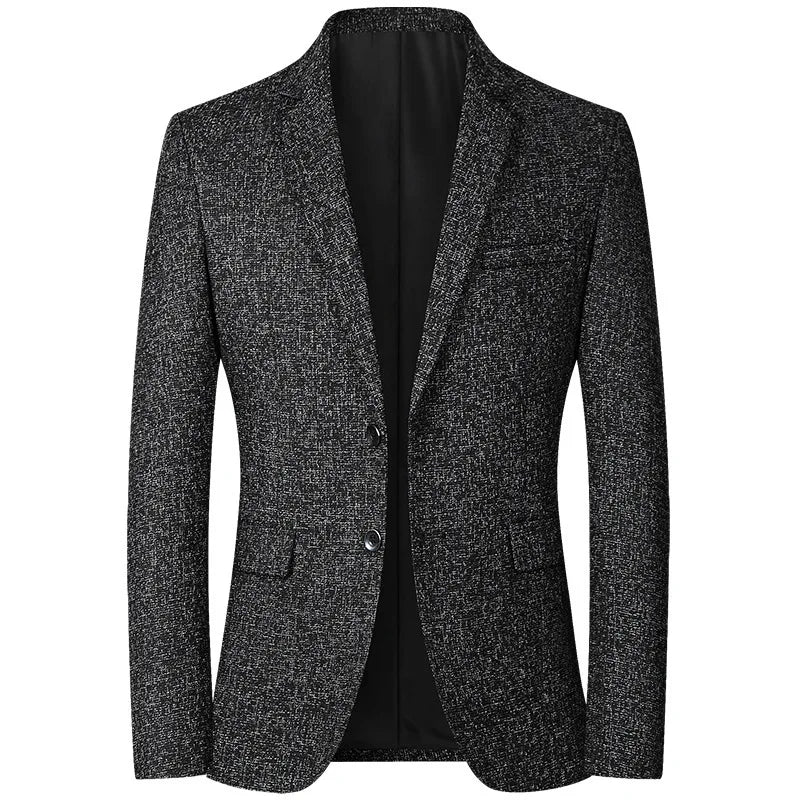 2026 New Men's Red Suit Jacket, Asian Size Blue Slim Coat, Gray Yellow Blazers, M-4XL