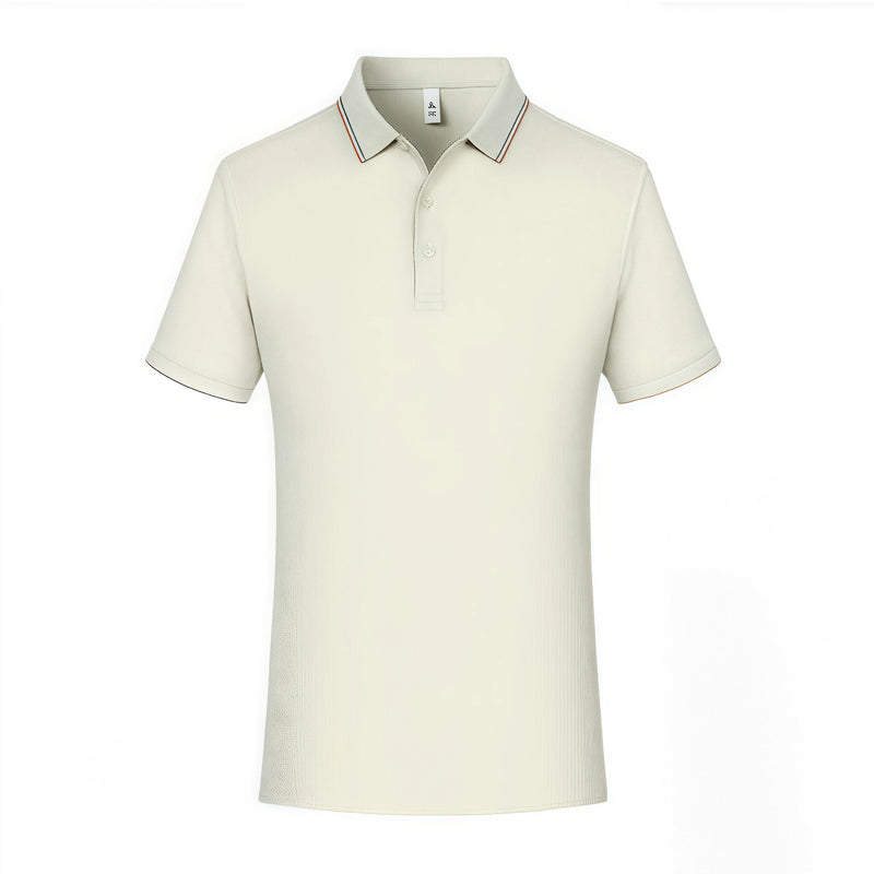 Team  Clothing Custom Logo  Pattern Ice Silk Polo Shirt Short Sleeve Turn-down Collar Traceless breathable Workwear T-shirt