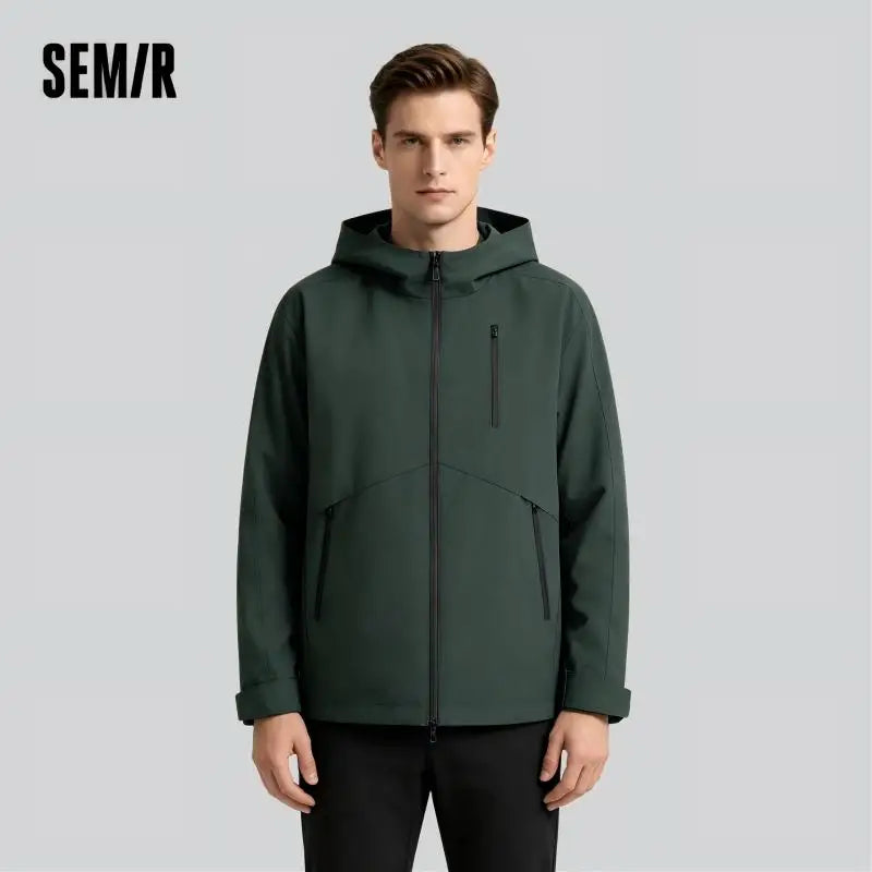 Semir Outdoor Jacket Couple Three-proof 2024 Autumn New Couple Jacket