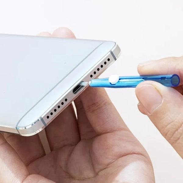 10pcs Mobile Phone Retractable Cleaning Set,Mobile Phone And Earphone Cleaning Kit, Mobile Phone Cleaning,Easy to Store,Carry