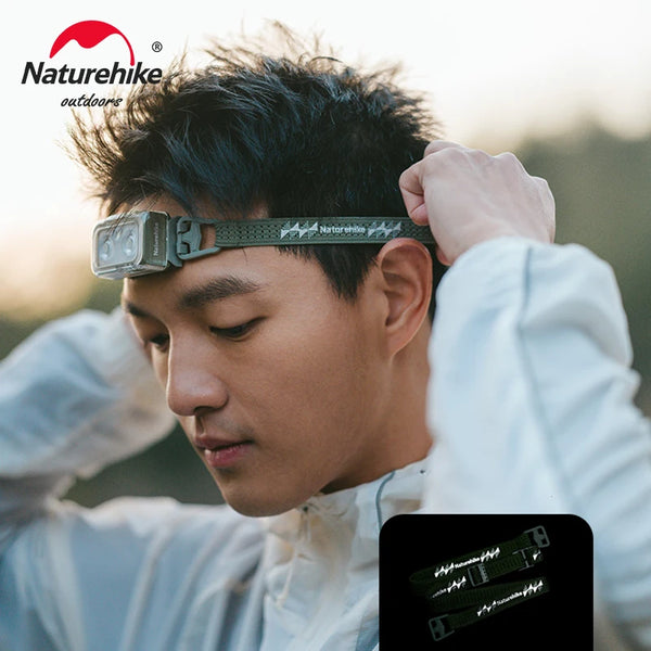 Naturehike Xing Ye Pro Headlight Outdoor Mountaineering Head-mounted Strong Light Rainproof Running Night Fishing Headlamp