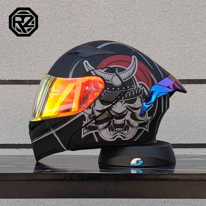 ORZ's latest high-quality modular flip helmet cascos para motos motorcycle dual lens full helmet capacity DOT approved