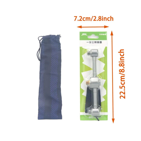 BRS-55 Dreamlike Candlelight Lamp Windproof Candle Light Gas Burner Stove Outdoor Camping Lights Tent Lighting Equipment