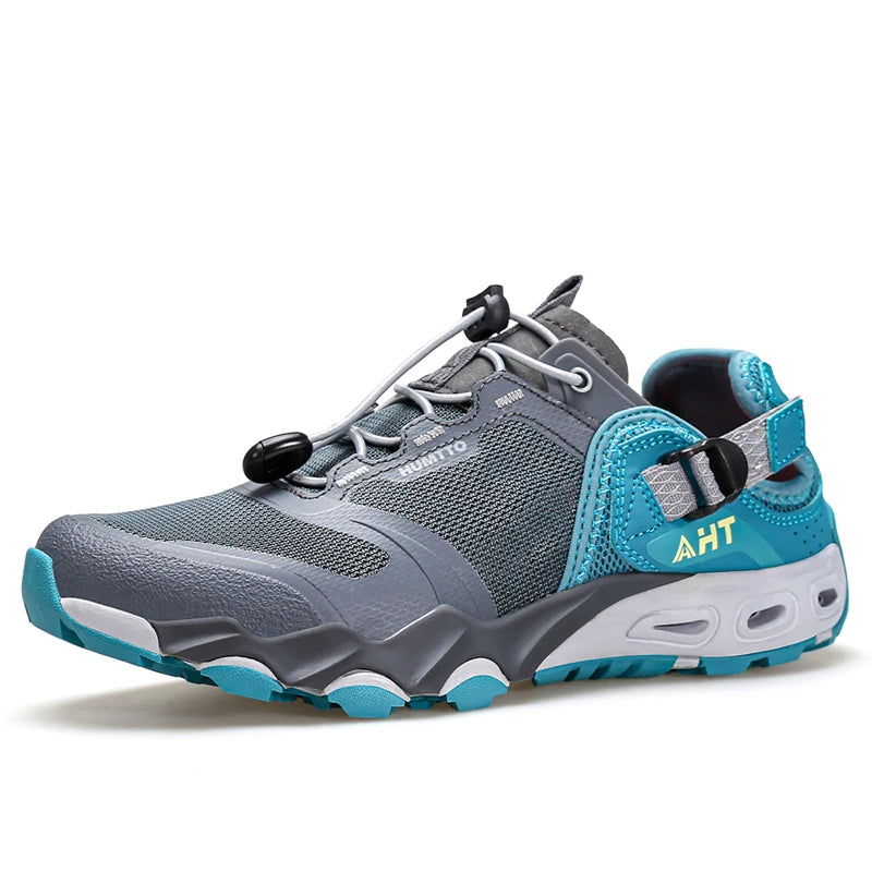 HUMTTO Outdoor Upstream Sneakers for Men Summer Beach Water Shoes Mens Breathable Sport Hiking Sandals Man Climbing Aqua Shoes