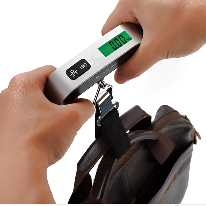 10g-50kg Portable Digital Luggage Weight Scale LCD Display Pocket Electronic Scale Balance Suitcase Travel Baggage Weight Tool