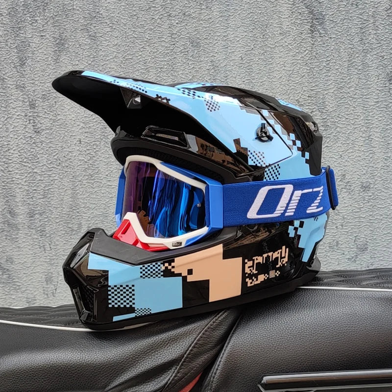 2025 Latest High Quality Off Road Motorcycle Helmet Cascos para Motos ATV Mountain Bike Speed Drop DH Helmet Capacetes de Moto