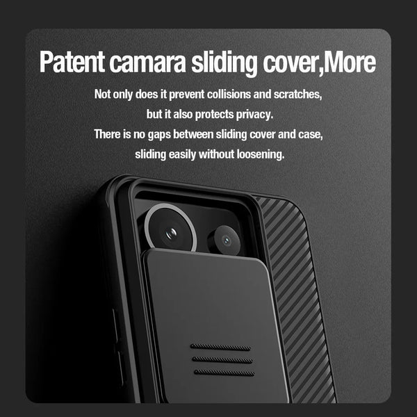 For Xiaomi POCO X6 5G Case NILLKIN CamShield Pro Slide Camera Protect Privacy Back Cover For POCO X6 5G