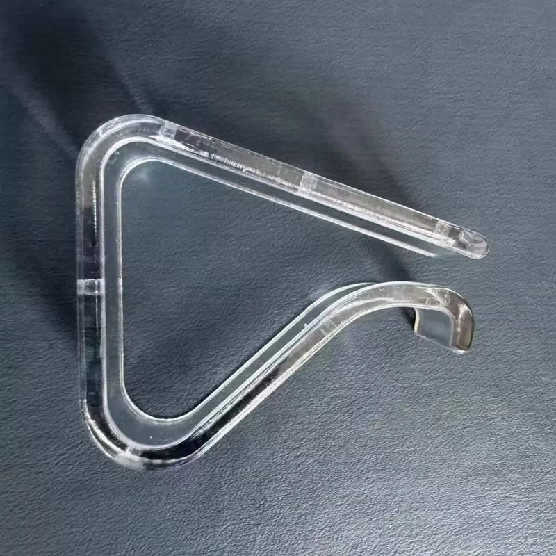 Transparent Plastic Tablecloth Clips Triangle Anti‑Slip Table Corner Fixing Buckle Table Cover Holder Clamp For Dining Table Hom