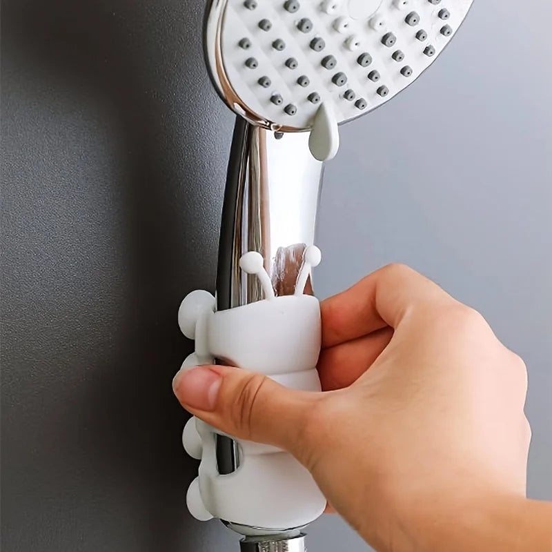Shower bracket; Shower suction nozzle base; hanging shower head bracket; bathroom universal no-drill movable fixed shower head