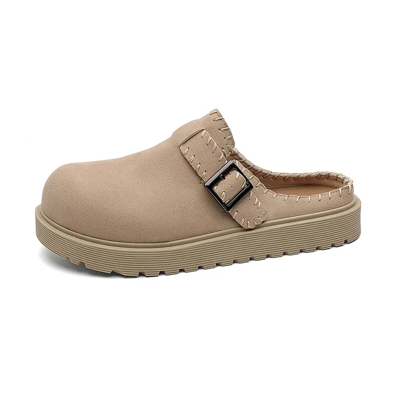 Men's slip on casual shoes summer comfort breathable lightweight outdoor city walking shoes fashion youth sports half slippers
