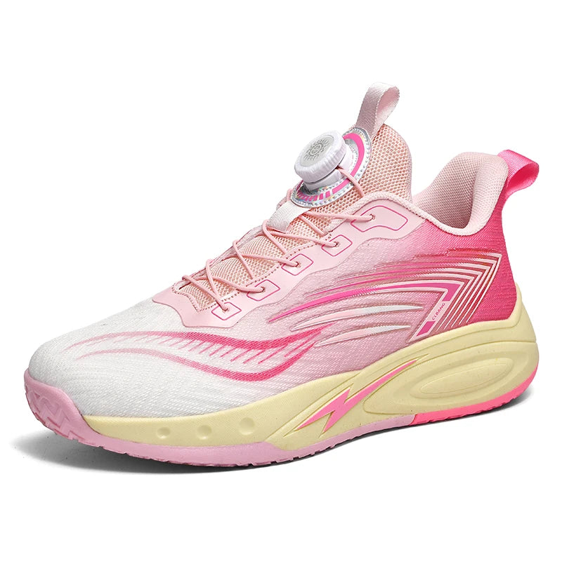 Basketball shoes spring summer anti-slip soft sole competition ball shoes outdoor casual sneakers students sports running shoes