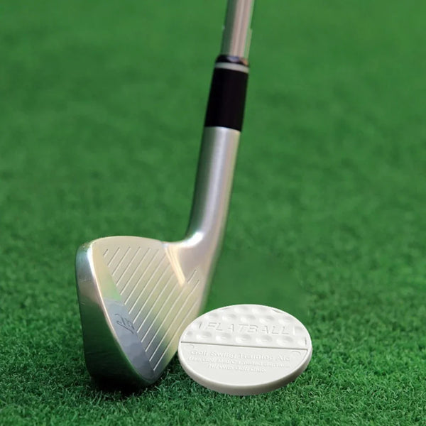 10pcs Golf Flat Balls Swing Trainer Indoor Outdoor Practice To Improve Hit Performance BPQ001