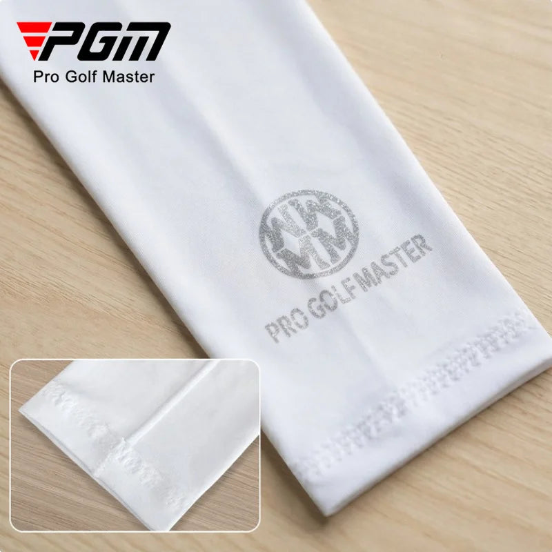 PGM Golf Women's Ice Silk Sunscreen Sleeve for Summer Thin, Breathable and Cool Outdoor UV Protection XT013