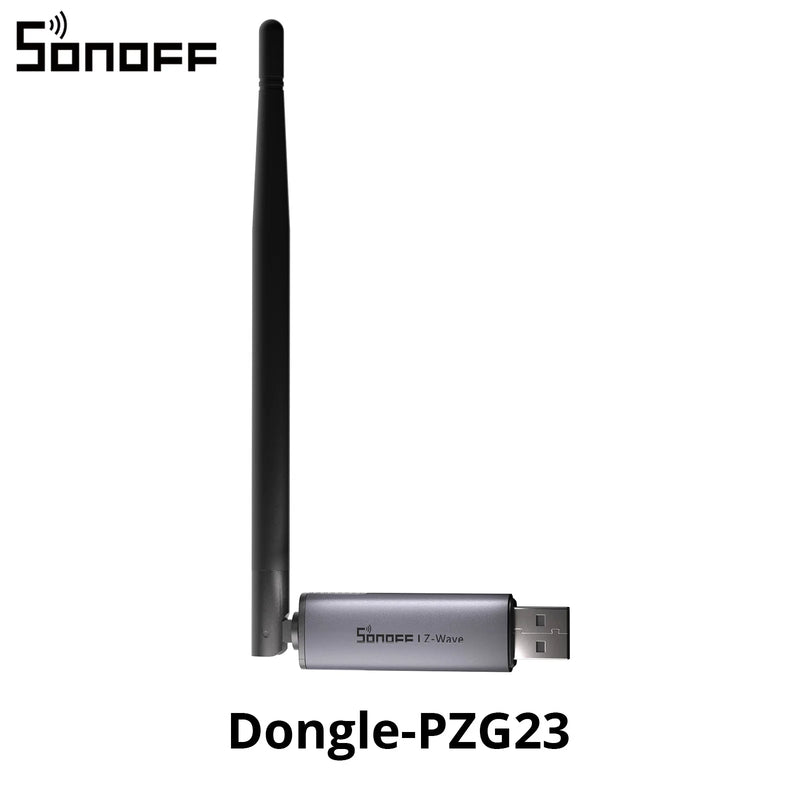 SONOFF Dongle-PZG23 Z-Wave 800 Series USB Dongle with External Antenna Z-Wave Long Range Anti-Interference Supports S2 Security