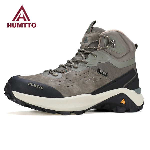 HUMTTO Men Hiking Boots Breathable Sneakers for Man Non-slip Outdoors Walking Designers Men's Sports Shoe Winter Trekking Shoes