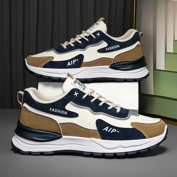 Chunky sneakers four seasons soft sole non slip comfort outdoor running shoes fashion breathable lightweight casual sports shoes
