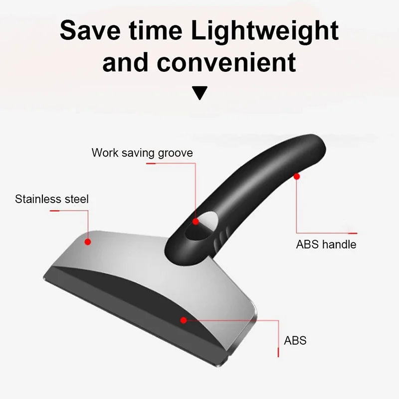 SEAMETAL 1/2pcs Car Snow Shovel Multifunctional Windshield Defrosting Ice Scraper Tool Glass Snow Remover Winter Car Accessories