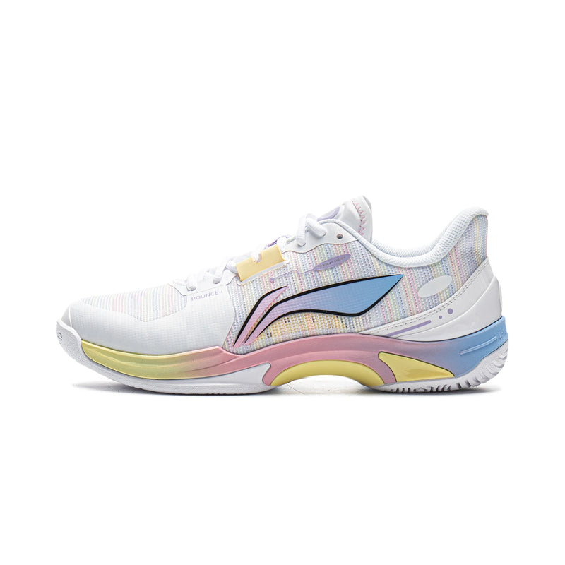 ស្បែកជើងវាយសី Li-Ning Unisex POUNCE 2 BOOM Cushion ទម្ងន់ស្រាល ស្បែកជើងហ្វឹកហាត់វាយសី LiNing ទម្ងន់ស្រាល លោតបានលឿន AYTV013