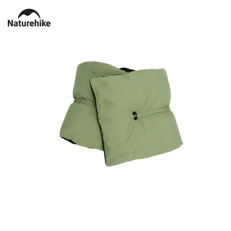 Natuerehike 2025 Outdoor Packable Thermal Drawstring Down Neck Warmer Indoor Warm Scarf Portable Outdoor Accessory