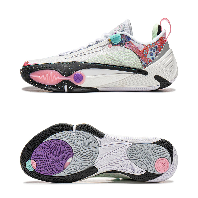 ស្បែកជើងបាល់បោះអាជីព Li-Ning សម្រាប់បុរស WADE ALL CITY 14 SUPER BOOM ទន់ ស្រួលពាក់ ទ្រទ្រង់ដោយក្រណាត់ Lining Sneakers ABAW011 ABAW001
