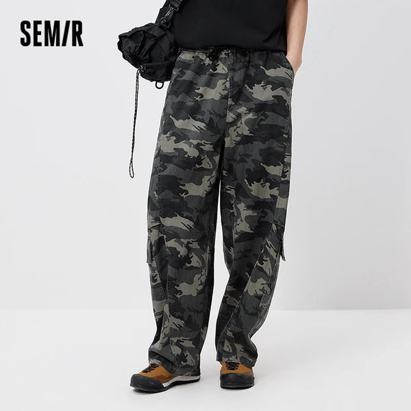 ខោបុរស Semir ក្លែងបន្លំឆ្នាំ ២០២៦ ចង្កេះយឺត រលុង ត្រង់ រចនាប័ទ្មទីក្រុង ធម្មតា ប្រចាំថ្ងៃ ទន់ មានផាសុកភាព ស្លៀកប្រចាំថ្ងៃ ទាន់សម័យ