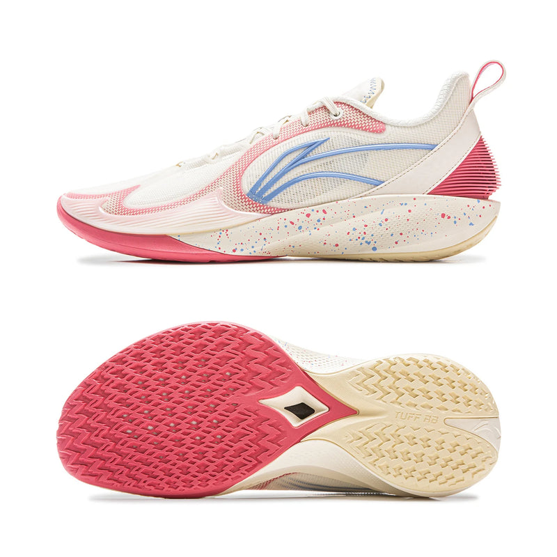 ស្បែកជើងបាល់បោះបុរស Li-Ning SHINING II លើទីលាន BOOM Cushion Rebound ខ្យល់ចេញចូលបាន ស្បែកជើងកីឡា LiNing ធន់នឹងការពាក់ ABPV003