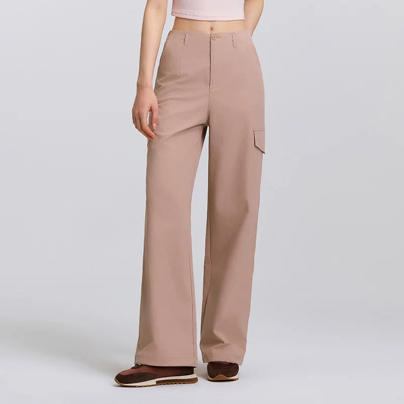 Semir Cargo Pants Women 2026 Spring Ins Trendy Streetwear Wide Leg Casual Comfortable Versatile Long Trousers