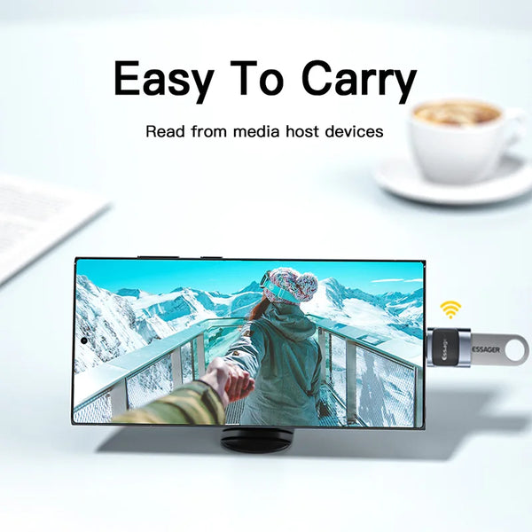 ឧបករណ៍ភ្ជាប់ Essager OTG ប្រភេទ C ទៅ USB មីក្រូ USB ទៅប្រភេទ C OTG USB ទៅប្រភេទ C សម្រាប់ Macbook Xiaomi HUAWEI Samsung OTG Connector